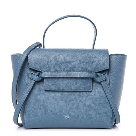 celine nano belt bag slate blue|Celine belt bag size chart.